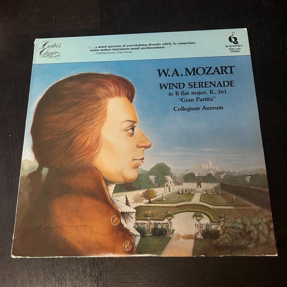 Mozart: Wind Serenade "Gran Partita"- Collegium Aureum CRITICS CHOICE